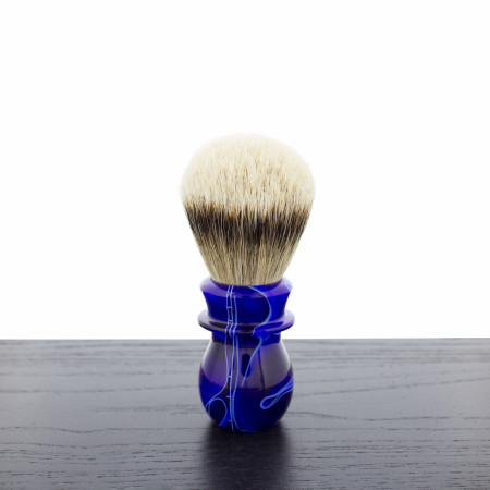 WCS Marble Collection Shaving Brush, Admiral Blue